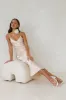 Sophisticated Satin Slip Midi Dress Champagne sold by Hello Molly