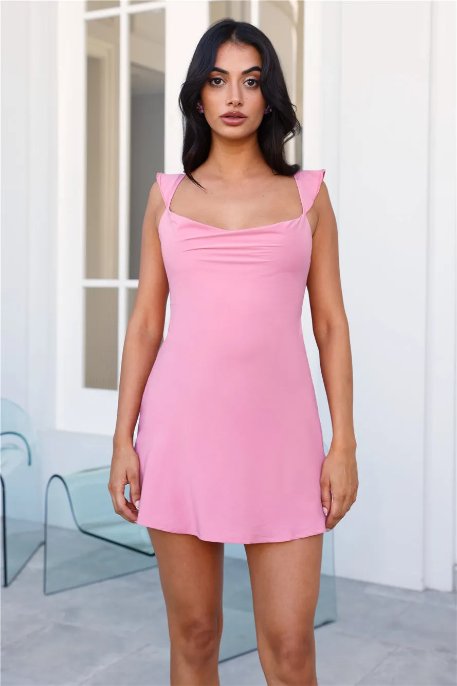 Enchanted Forests Mini Dress Pink sold by Hello Molly product image thumbnail 3