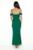 Your Brilliance Mesh Maxi Dress Green sold by Hello Molly