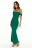 Your Brilliance Mesh Maxi Dress Green sold by Hello Molly