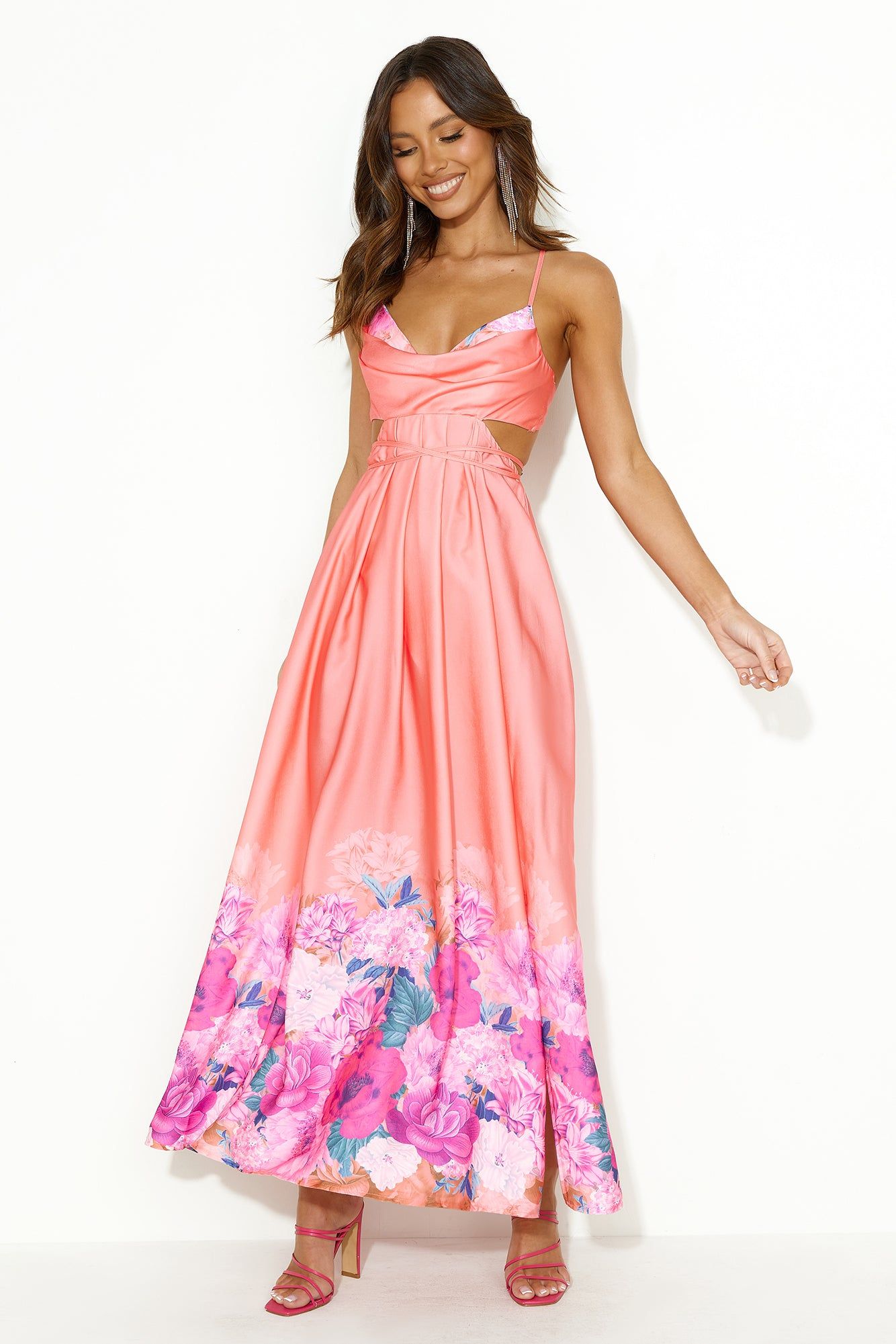All For Fun Maxi Dress Pink sold by Hello Molly