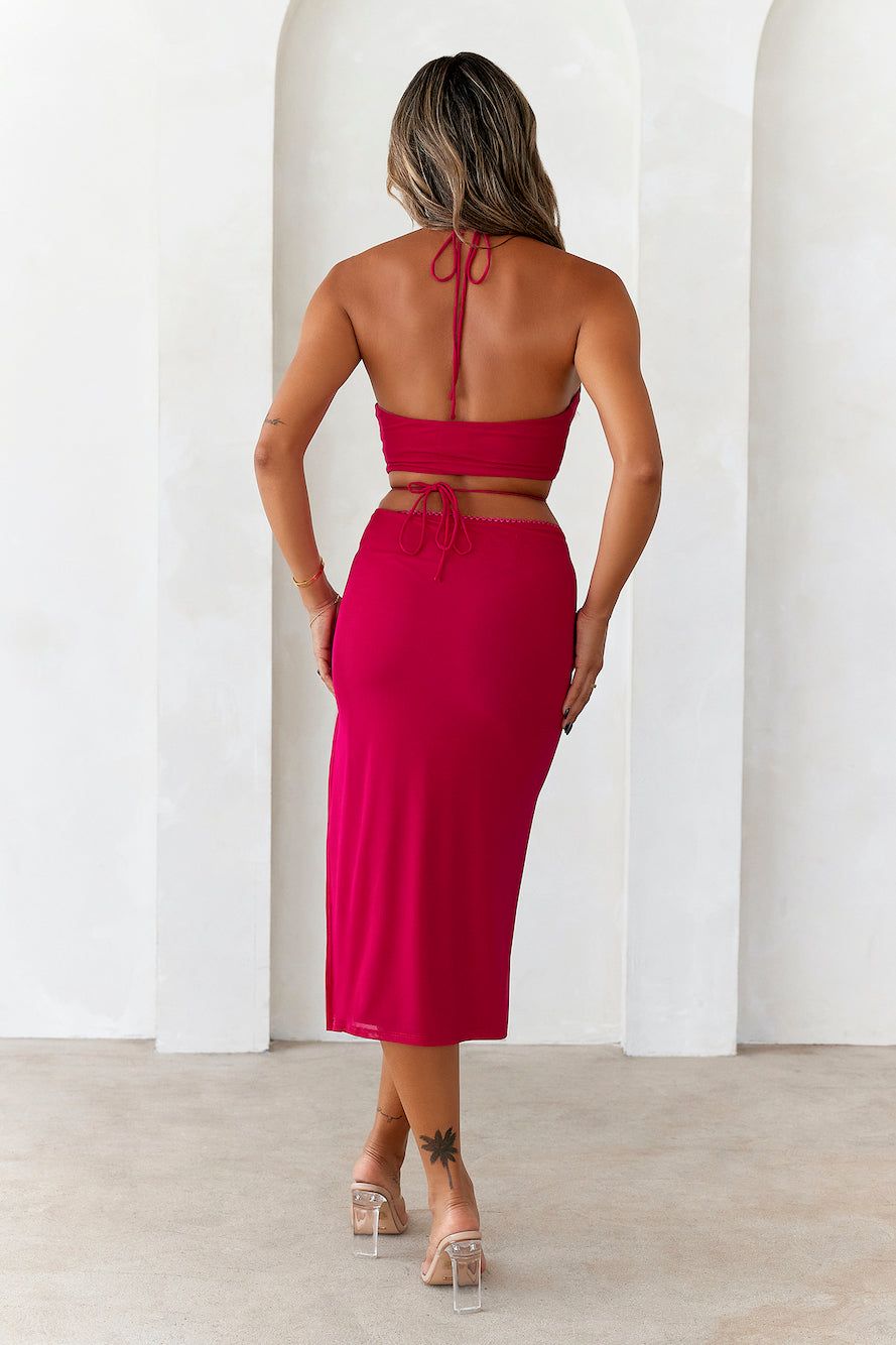 HELLO MOLLY Honey Sweet Crop Top Pink sold by Hello Molly product image thumbnail 5