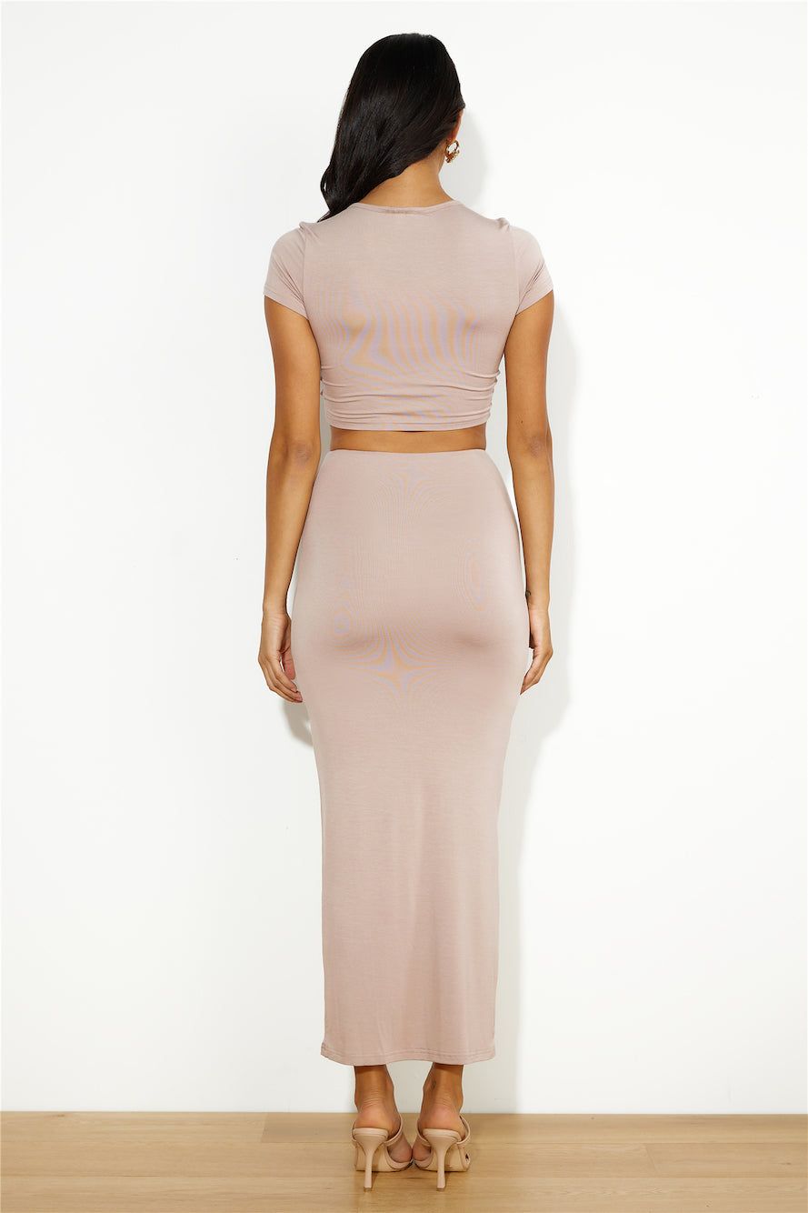 Wear Together Maxi Skirt Nude sold by Hello Molly product image thumbnail 4