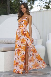 HELLO MOLLY Evergreen Heights Maxi Dress Multi sold by Hello Molly