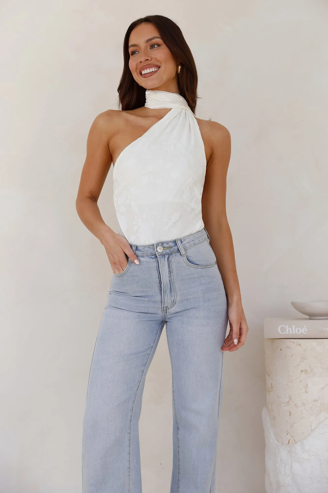 Firefly Fantasia Bodysuit White sold by Hello Molly