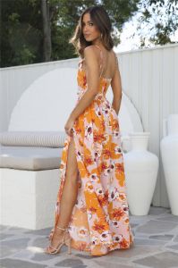 HELLO MOLLY Evergreen Heights Maxi Dress Multi sold by Hello Molly