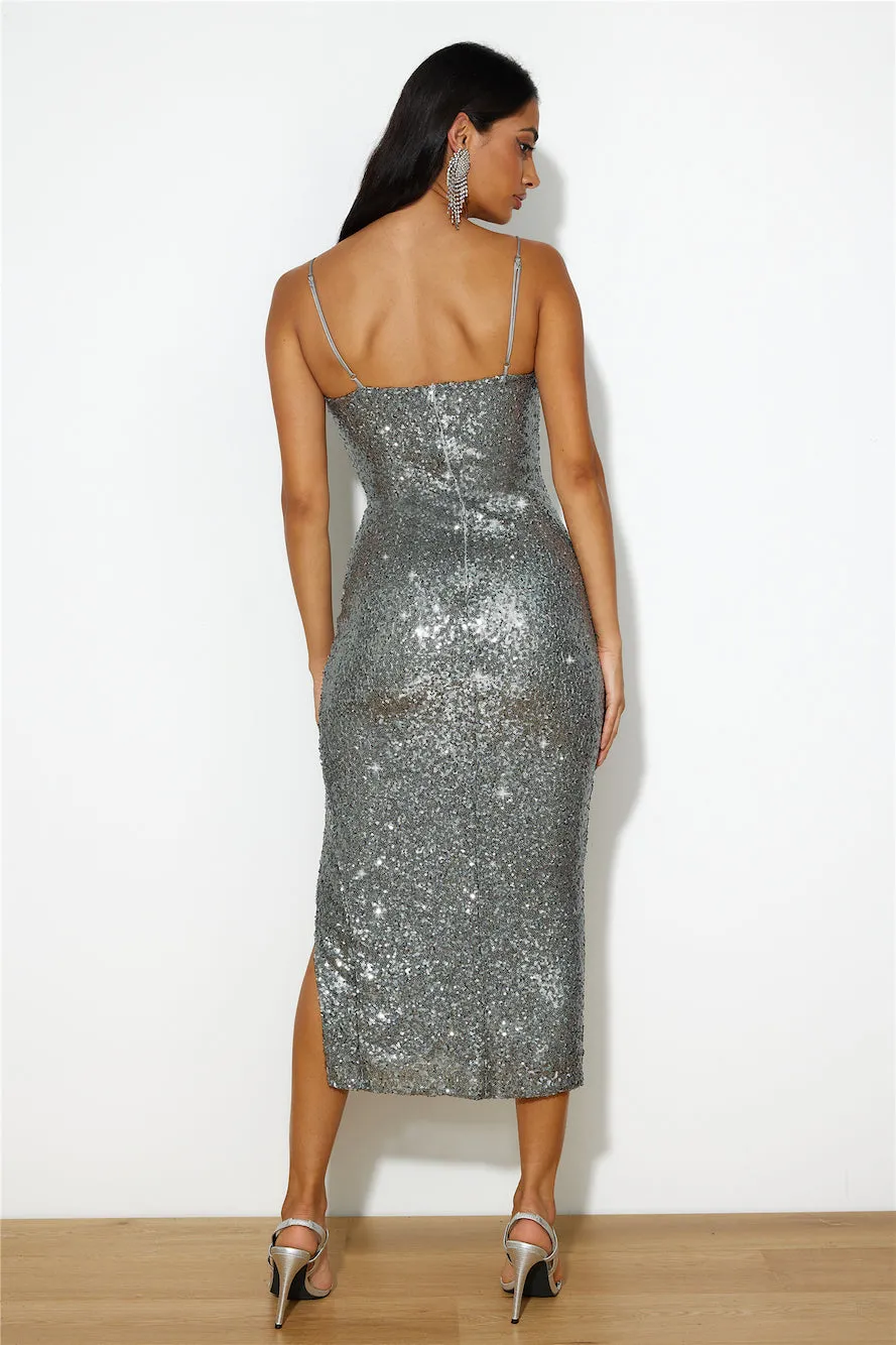 Bright Shine Maxi Dress Steel sold by Hello Molly product image thumbnail 5