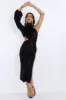Bring The Class Sequin Maxi Dress Black sold by Hello Molly