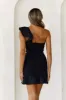 Lavish Soirées Mini Dress Black sold by Hello Molly