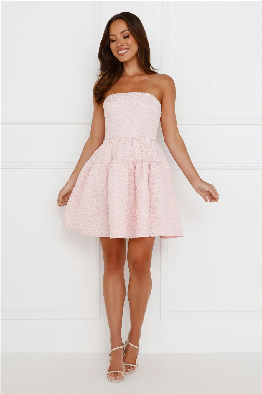Sasha Strapless Mini Dress Pink sold by Hello Molly product image thumbnail 3
