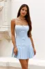 Effortlessly Cool Mini Dress Blue sold by Hello Molly