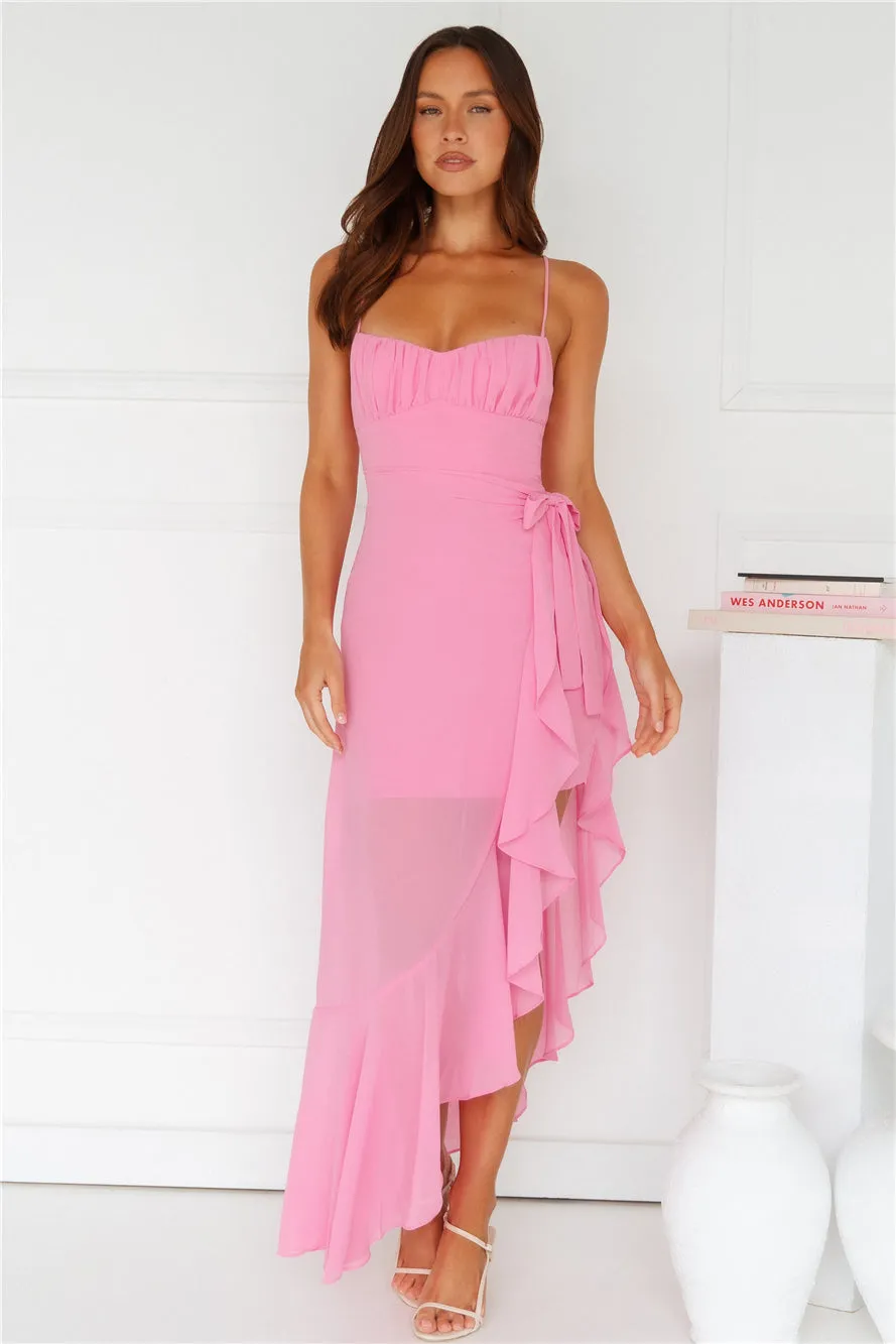 Iconic Night Out Maxi Dress Pink sold by Hello Molly product image thumbnail 2