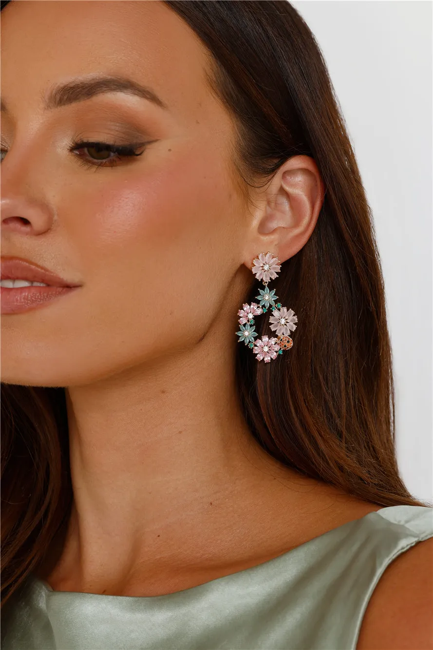 18k Gold Plated Magic Spell Earrings Gold sold by Hello Molly