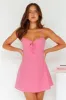 Beach Day Mini Dress Pink sold by Hello Molly