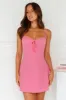 Beach Day Mini Dress Pink sold by Hello Molly