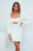 Feeling Smitten Dress White sold by Hello Molly