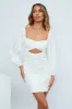 Feeling Smitten Dress White sold by Hello Molly