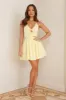 Turquoise Waters Mini Dress Yellow sold by Hello Molly