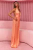 DEAR EMILIA Under My Spell Maxi Dress Papaya sold by Hello Molly