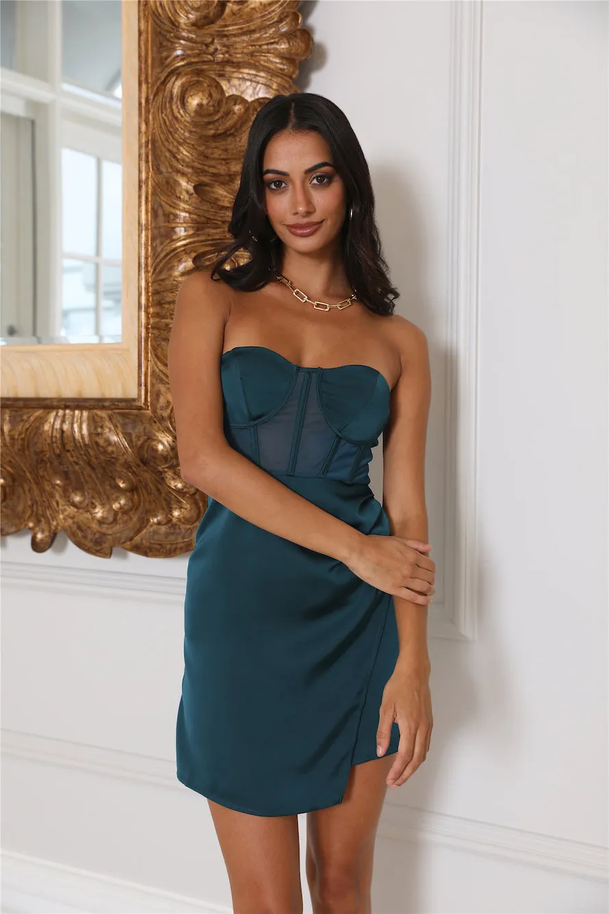 Mini Moment Dress Teal sold by Hello Molly product image thumbnail 5