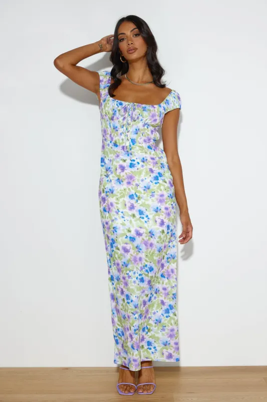Feeling Your Vibe Maxi Dress Purple sold by Hello Molly