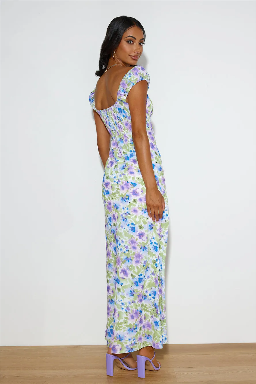 Feeling Your Vibe Maxi Dress Purple sold by Hello Molly product image thumbnail 5