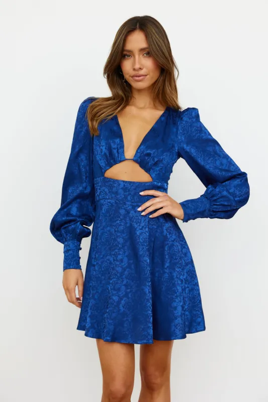 SEVEN WONDERS Rosalia Mini Dress Navy sold by Hello Molly