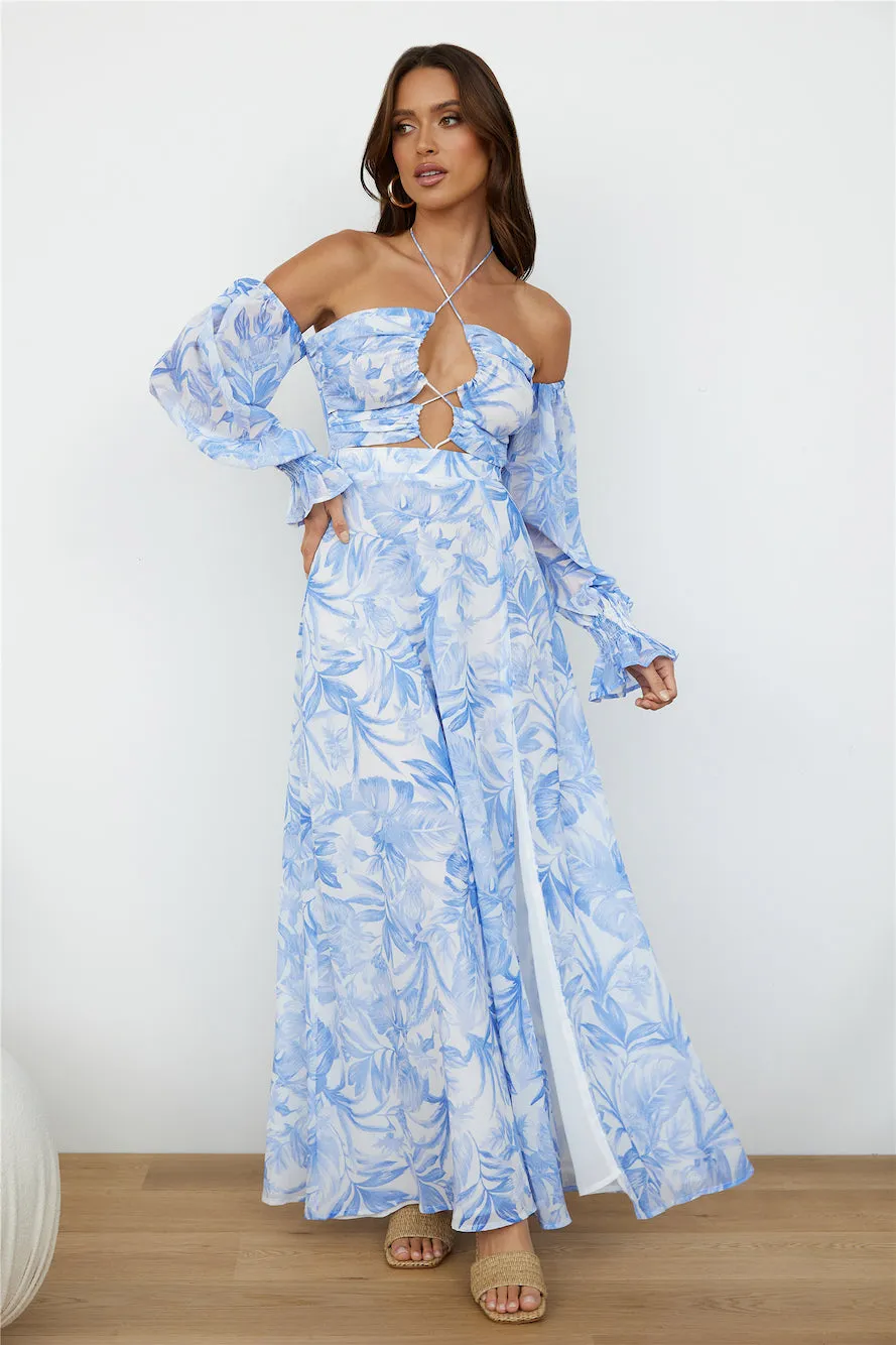 SEVEN WONDERS Dharma Maxi Dress Blue sold by Hello Molly product image thumbnail 2