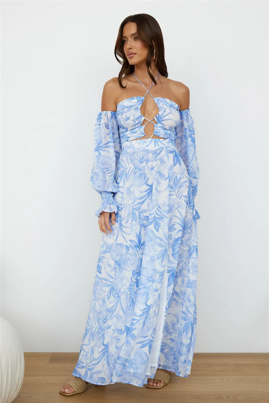 SEVEN WONDERS Dharma Maxi Dress Blue sold by Hello Molly product image thumbnail 3