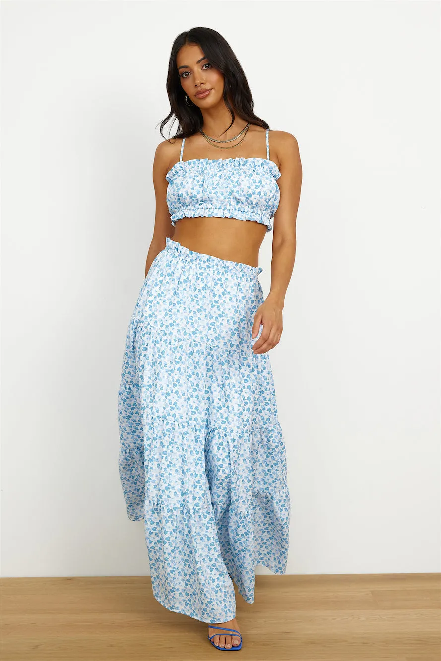 Pretty Dance Crop Top Blue sold by Hello Molly product image thumbnail 5