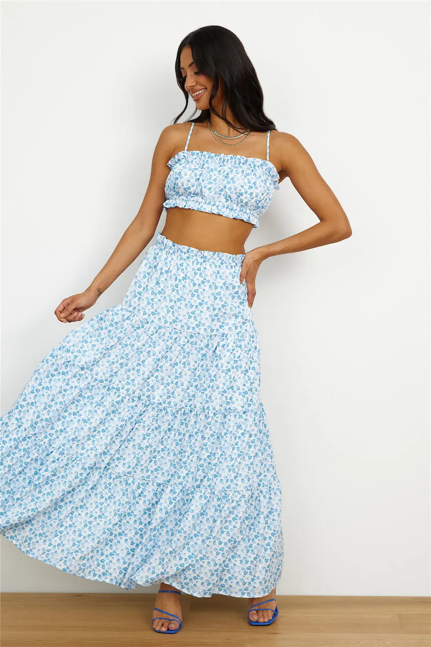 Pretty Dance Crop Top Blue sold by Hello Molly product image thumbnail 2