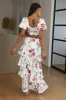 SEVEN WONDERS Yokana Skirt White Floral sold by Hello Molly