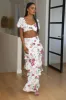 SEVEN WONDERS Yokana Skirt White Floral sold by Hello Molly