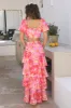 SEVEN WONDERS Yokana Skirt Pink Floral sold by Hello Molly