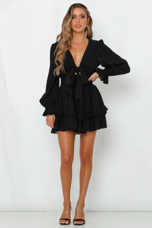 Lost Somebody Dress Black sold by Hello Molly