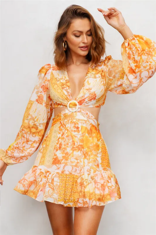 Quartz Soul Dress Yellow sold by Hello Molly