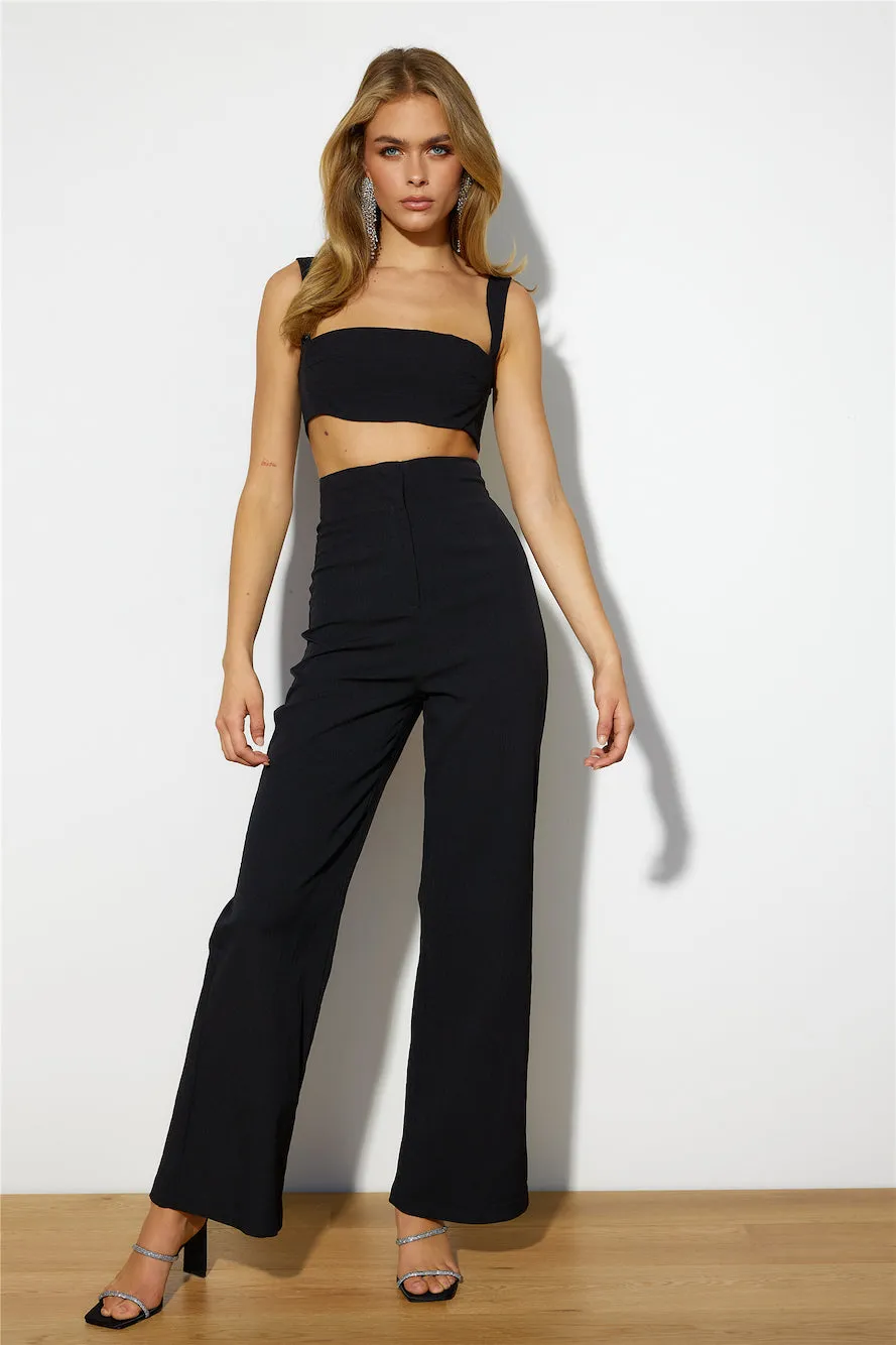 Old Rules Crop Top Black sold by Hello Molly product image thumbnail 2