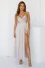 Reveal Your Mind Midi Dress Champagne sold by Hello Molly