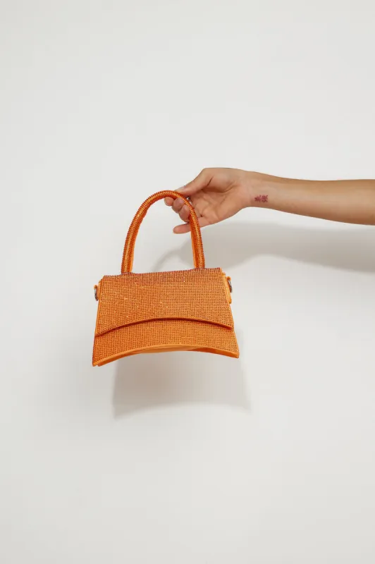 BILLINI  Alana Cross Body Bag Orange Diamante sold by Hello Molly