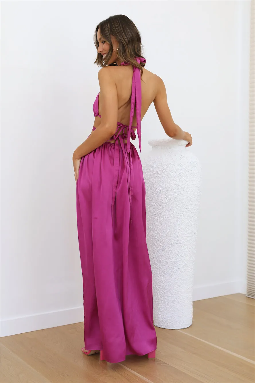 No Cares Maxi Dress Purple sold by Hello Molly product image thumbnail 4
