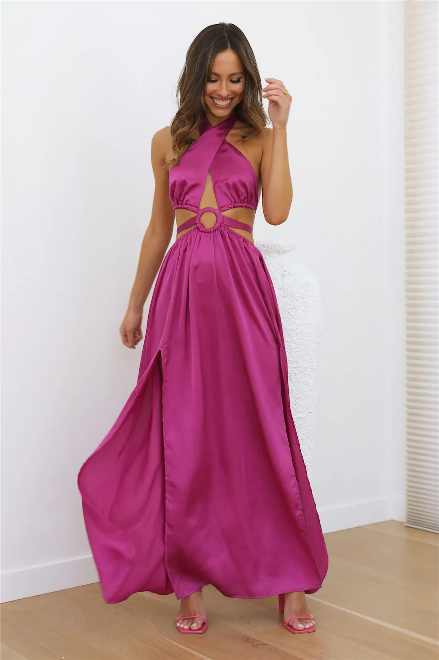 No Cares Maxi Dress Purple sold by Hello Molly product image thumbnail 2