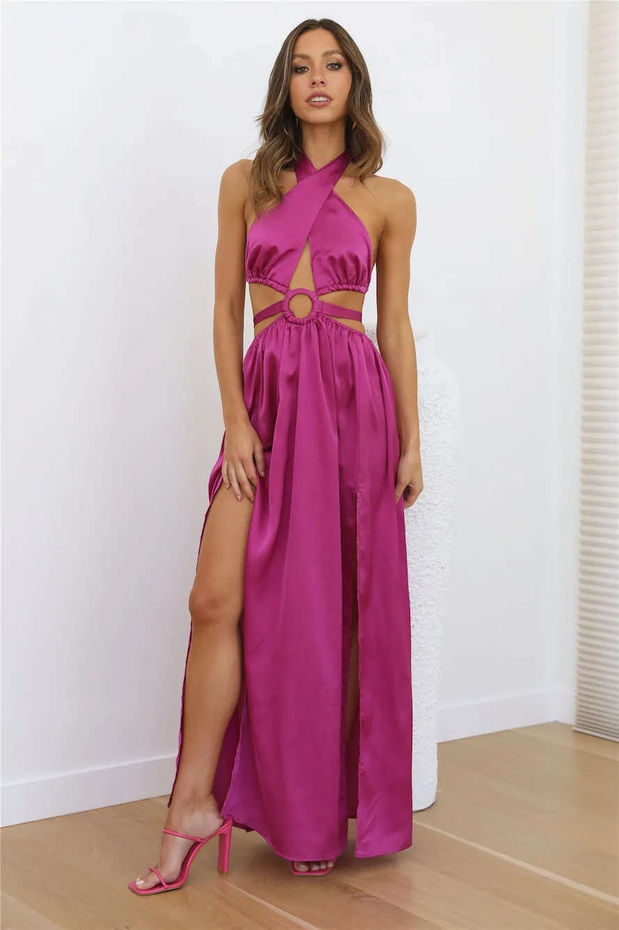 No Cares Maxi Dress Purple sold by Hello Molly product image thumbnail 3