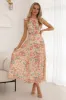 Dancing Girls Maxi Dress Orange sold by Hello Molly