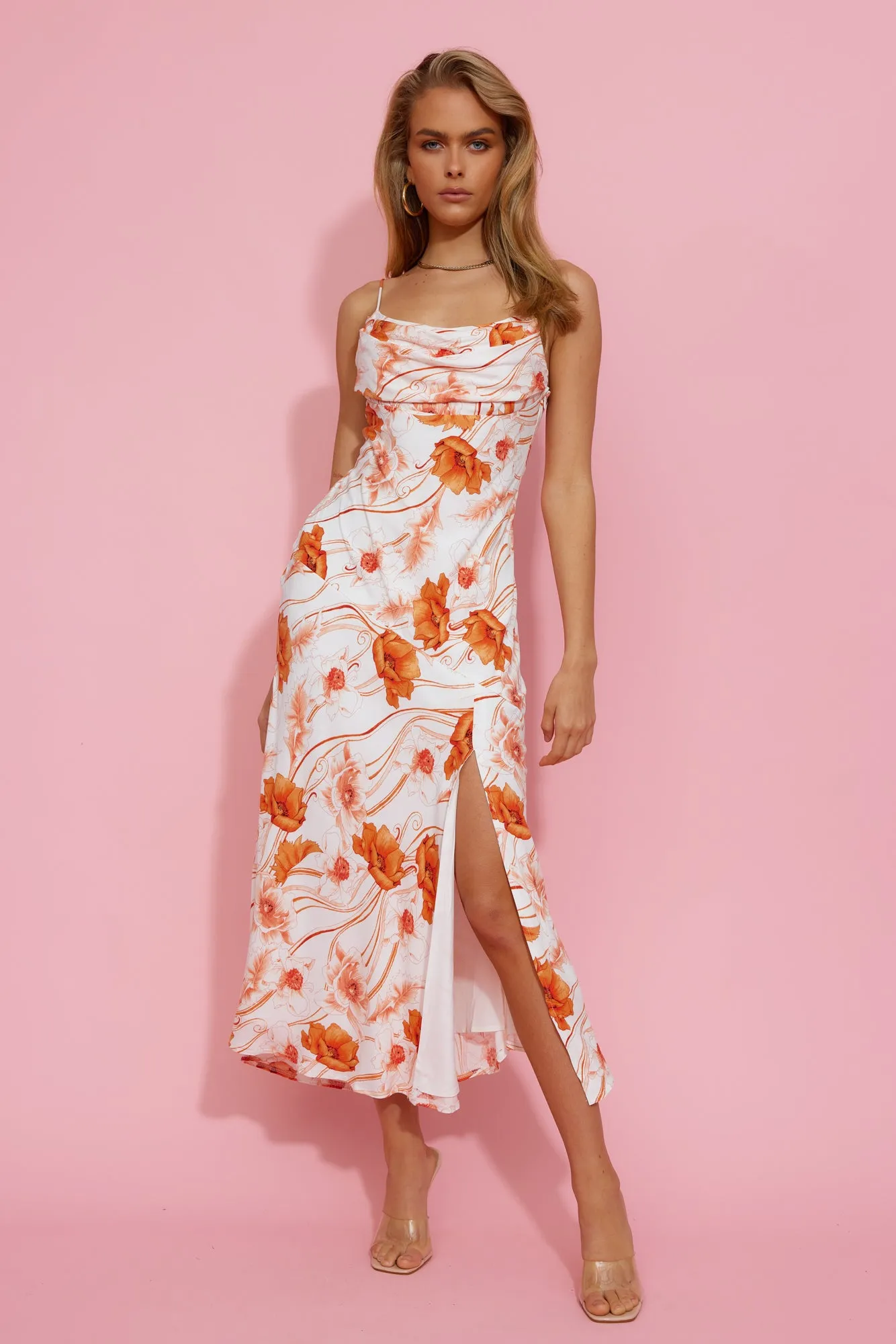 Lucy Loves Midi Dress Floral sold by Hello Molly product image thumbnail 3