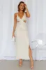 Create The Spell Midi Dress Cream Sequin sold by Hello Molly