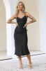 Pretty Details Midi Dress Black sold by Hello Molly