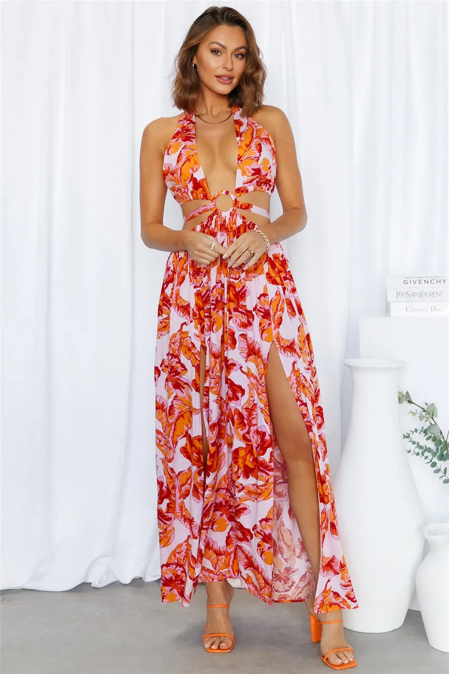 Rising Love Maxi Dress Pink sold by Hello Molly product image thumbnail 2