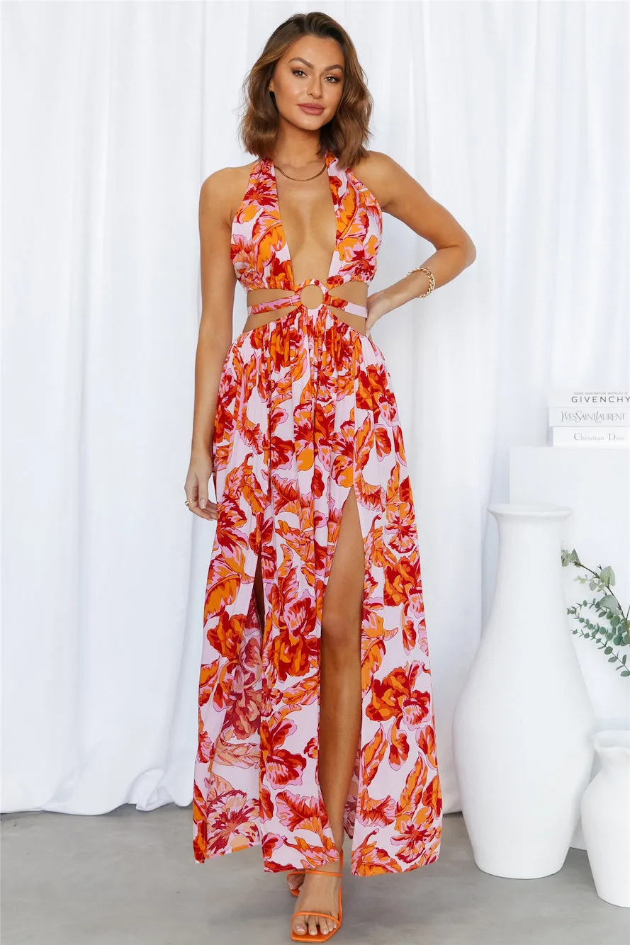 Rising Love Maxi Dress Pink sold by Hello Molly product image thumbnail 3