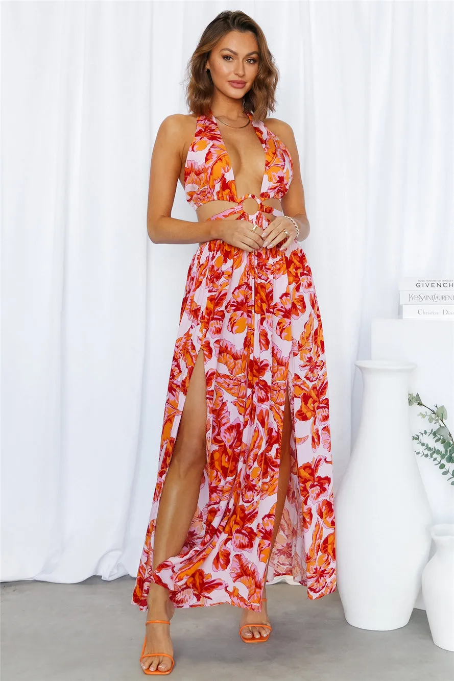Rising Love Maxi Dress Pink sold by Hello Molly product image thumbnail 4