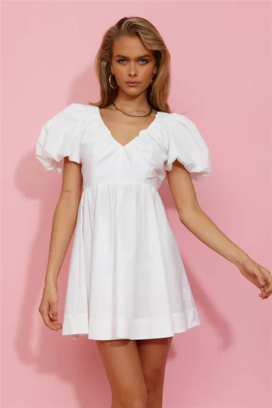 Vanilla Sweetie Dress White sold by Hello Molly